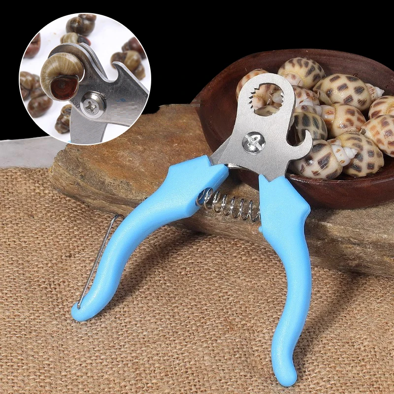 Tijeras Especiales para Cortar Colas de Caracoles, Herramienta para Eliminar Colas de Caracoles, No se Resbalan al Cortar -