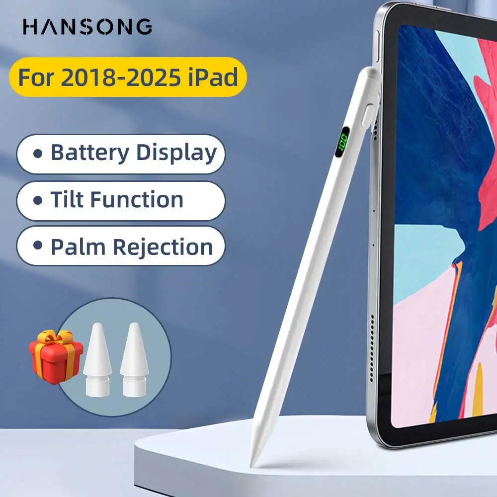 

Danycase Стилус-карандаш для iPad для Ipad Air 7-го поколения Чехол для iPad 11-го 10-го Mini7 Air6/5/4 Pro 12,9 11 13 M3 с электрическим дисплеем