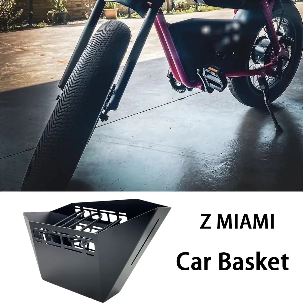 

New Super 73-ZMIAMI 73ZMIAMI Accessories Aluminum Alloy Basket Storage Basket Basket For SUPER 73ZMIAMI 73ZMIAMI