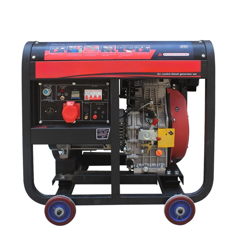 

Silent Type Open Frame 4 Stroke 50Hz 3kW Diesel Generator With Auto & Remote Start Rated 230V