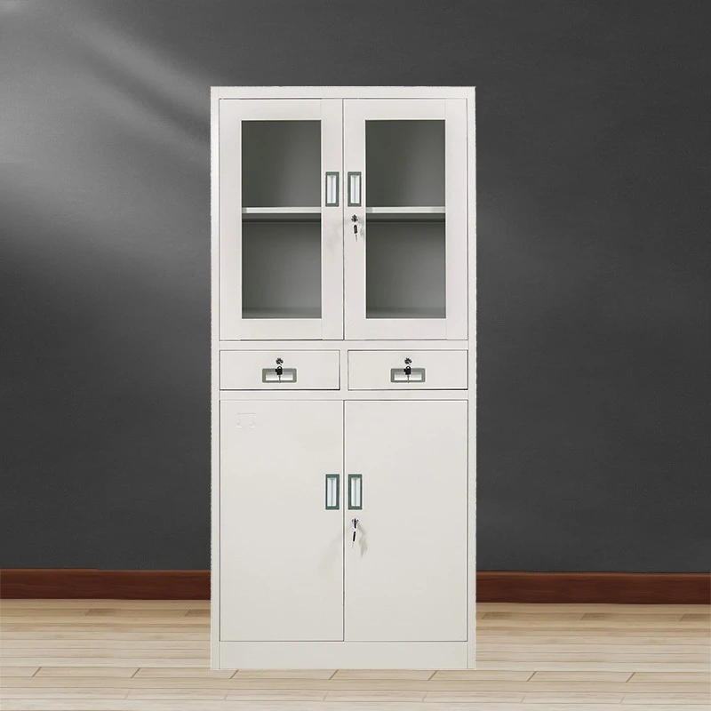 

Factory direct sales high quality metal steel file cabinet office furniture cabinet with glass door