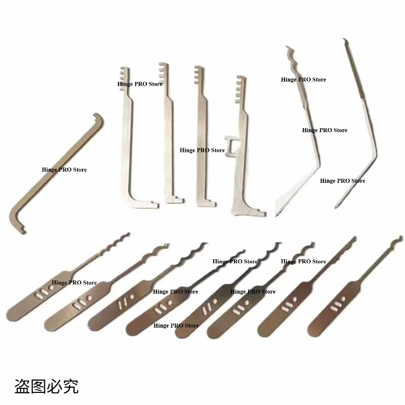 

Locksmith Extractor Tools Kit Broken Key Remove Tool Set with Tension Wrench Tools for Family,Home Life Helper LOCK Ganzuas