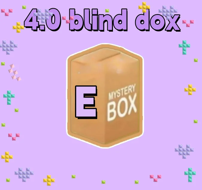 มินิ วี4 ซีรีส์รหัสลับ ฟิกเกอร์ไวนิลแบบสุ่ม รุ่นที่สี่ ตุ๊กตาแอคชั่นน่ารัก ของสะสม