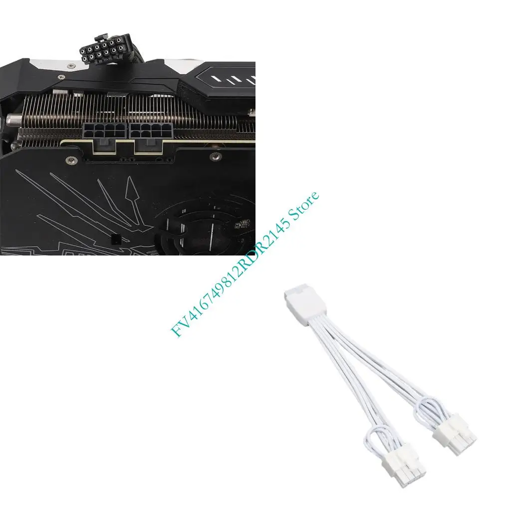 

B2EF ATX3.0 Совместимый с 12+4PIN GPU Power Endension Berd с двойными разъемами 8PIN и повышенной долговечностью