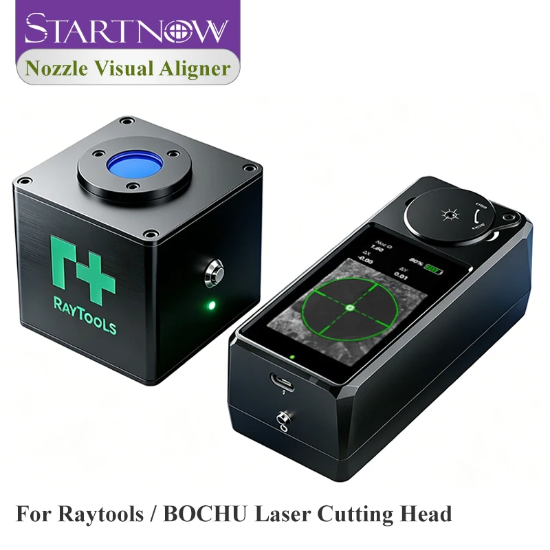 Startnow MCD100 Red Light Visual Aligner Raytools VBA Compatible Laser Beam Coaxial Alignment Calibrator Tool