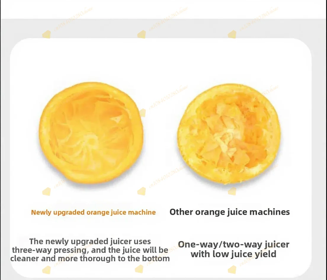 Commercial Aluminum Alloy Electric Orange Press Orange Lemon Grapefruit Press Ju