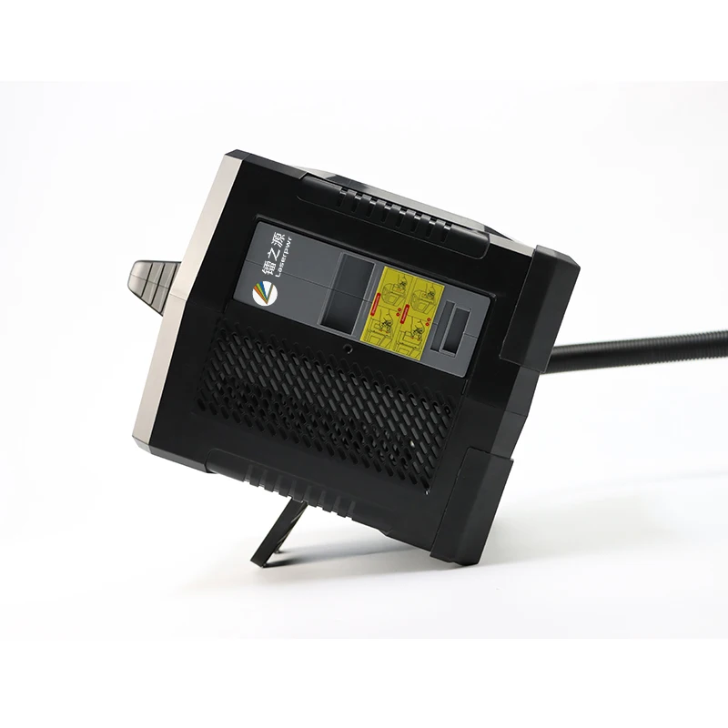 Portable 20W Fiber Laser Chassis Number Marking Machine Air-Cooled Galvo Marking Head BMP DXF JPG