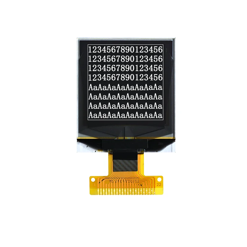 1.12 inch OLED Display SH1107 Driver 128x128 Resolution Square Screen 22Pin White Light