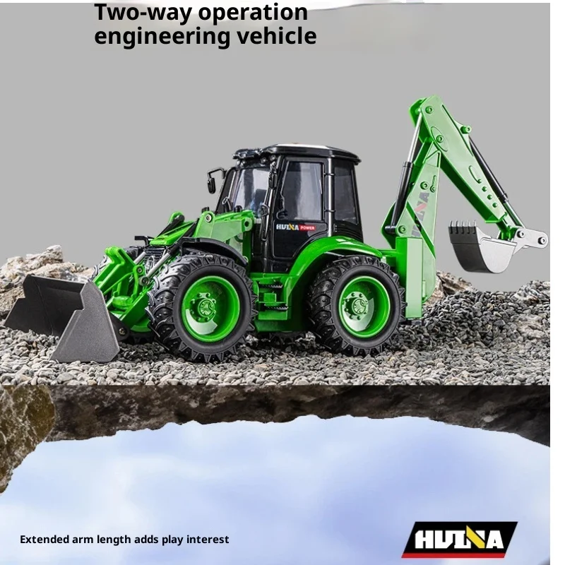 

Новый двунаправленный экскаватор с дистанционным управлением 579: масштаб 1:14, детская модель, игрушечный инженерный автомобиль, радиоуправляемая игрушка для развлечений