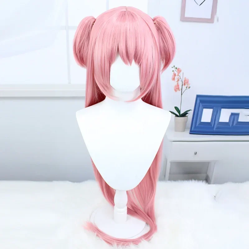 Perruque Anime Kaname Madoka Puella Magi Madoka Magica Cosplay ultime Madoka rose cheveux longs perruque
