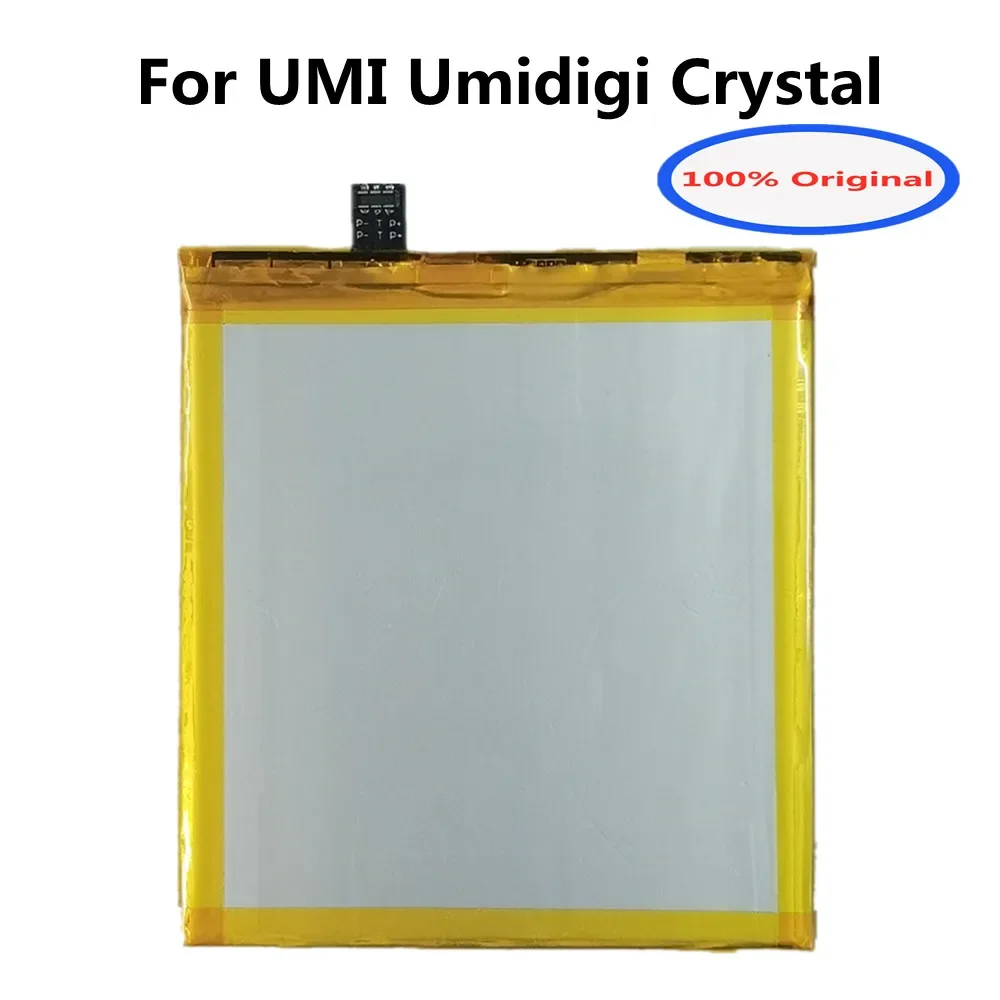 New 100% Original 3000mAh Phone Battery For UMI Umidigi Crystal High Quality Replacement SmartPhone Rechargable Battery Bateria