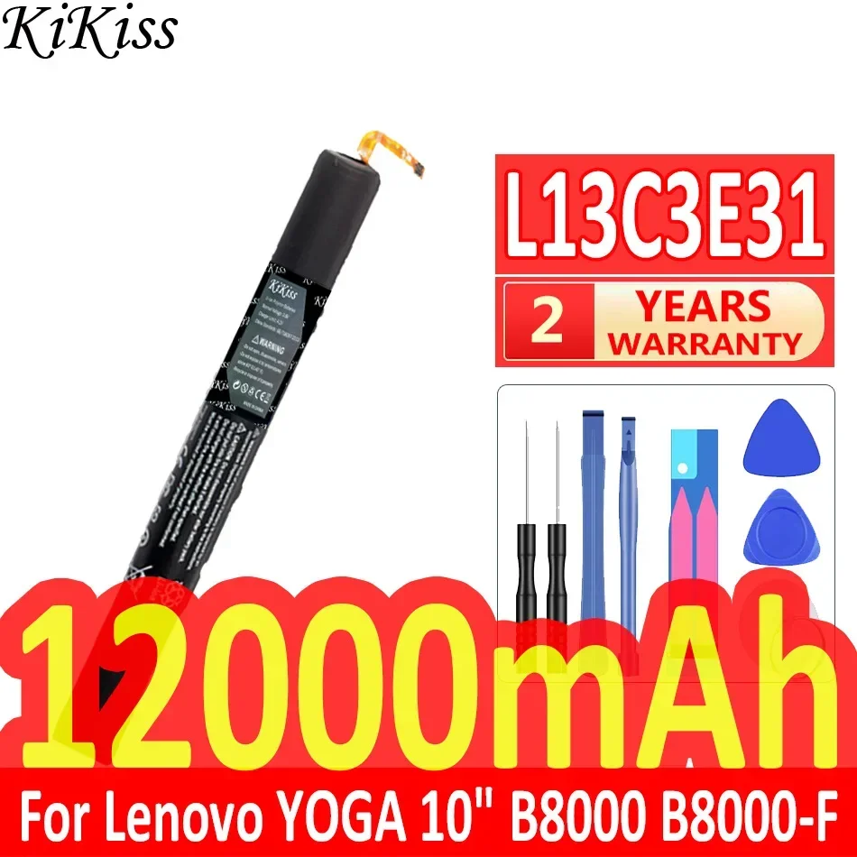 

High-Performance 12000mAh Battery for Lenovo YOGA 10" Tablet B8000 B8000-F B8000-H B8080-F B8080-H B8080-HV 60046 60047 60063