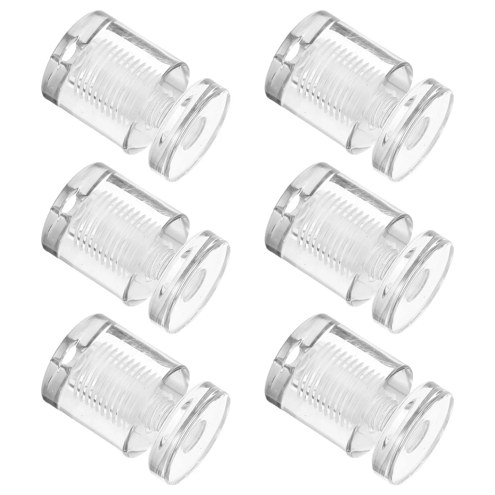 

6pcs Invisible Advertising Nails Transparent Sign Reusable Wall Mount Fasteners Strong Hardware Easy for Signs