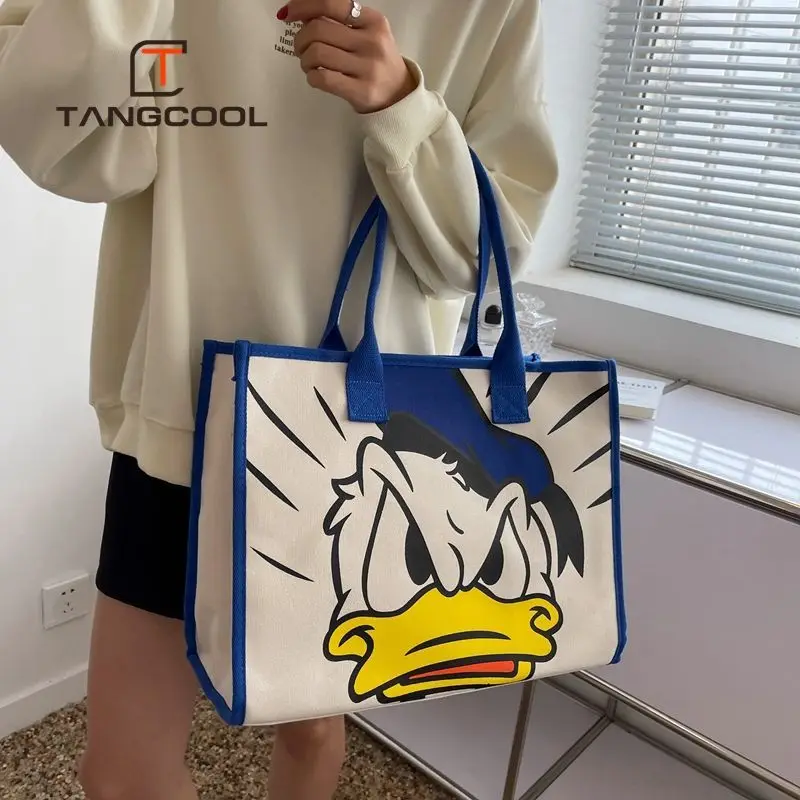 Disney Mickey New Women\'s Shoulder Bags Luxury Brand Cartoon Women\'s Bag Large Capacity Fashion Tote Bag Shopping Bag