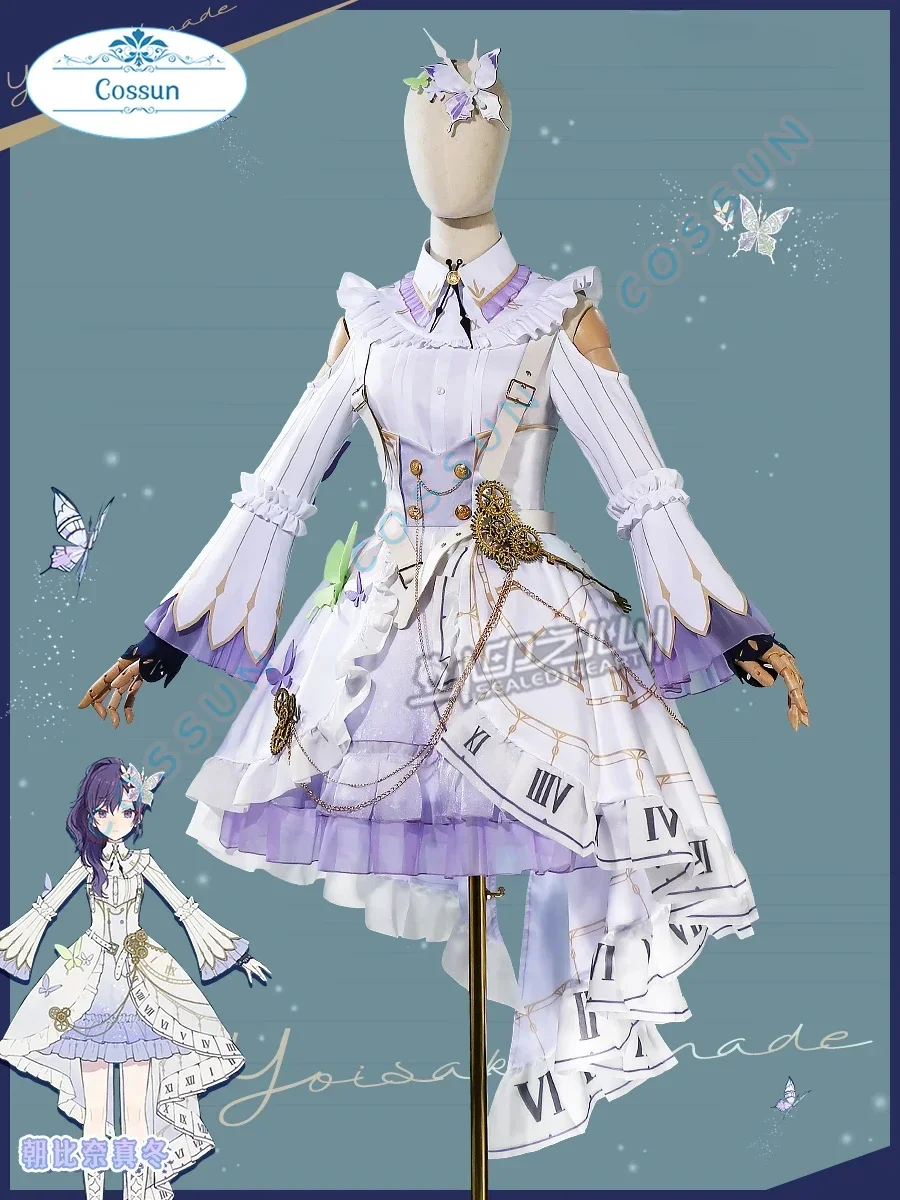 

Project Sekai Asahina Mafuyu Cosplay Costume PJSK 3rd Anniversary Lovely Lolita Dress Uniform Women Halloween Party Outfit