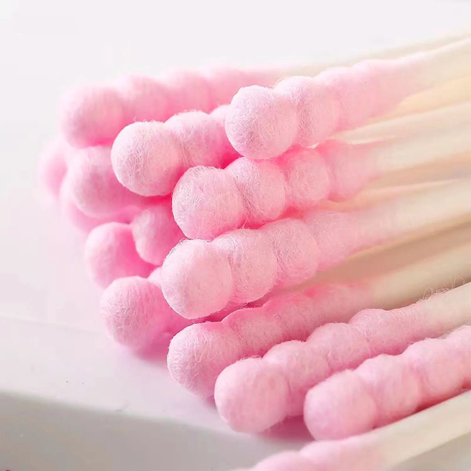 200pcs/Box Bamboo Cotton Swab Wood Sticks Soft Cotton Buds cleaning of ears Tampons Microbrush Cotonete pampons health beauty