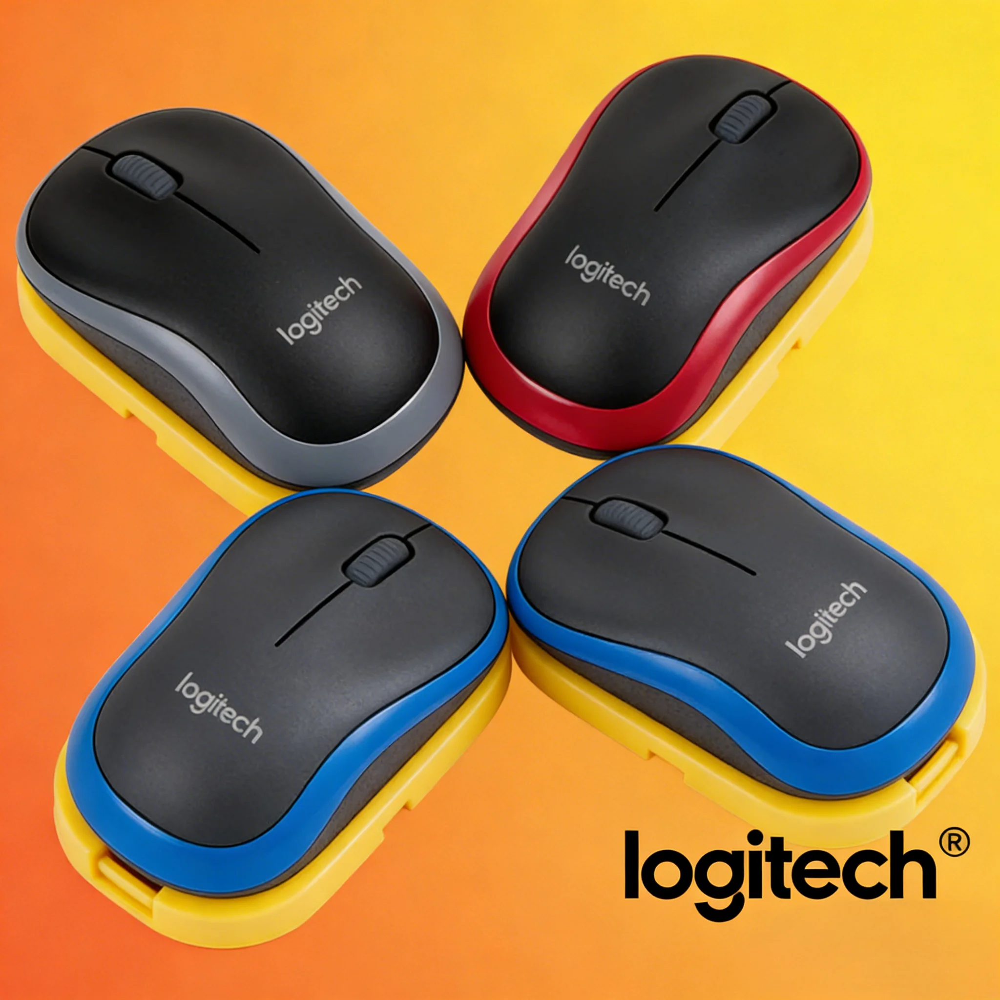 

Легкий Logitech M185 - 75,2 г, легко носить с собой везде