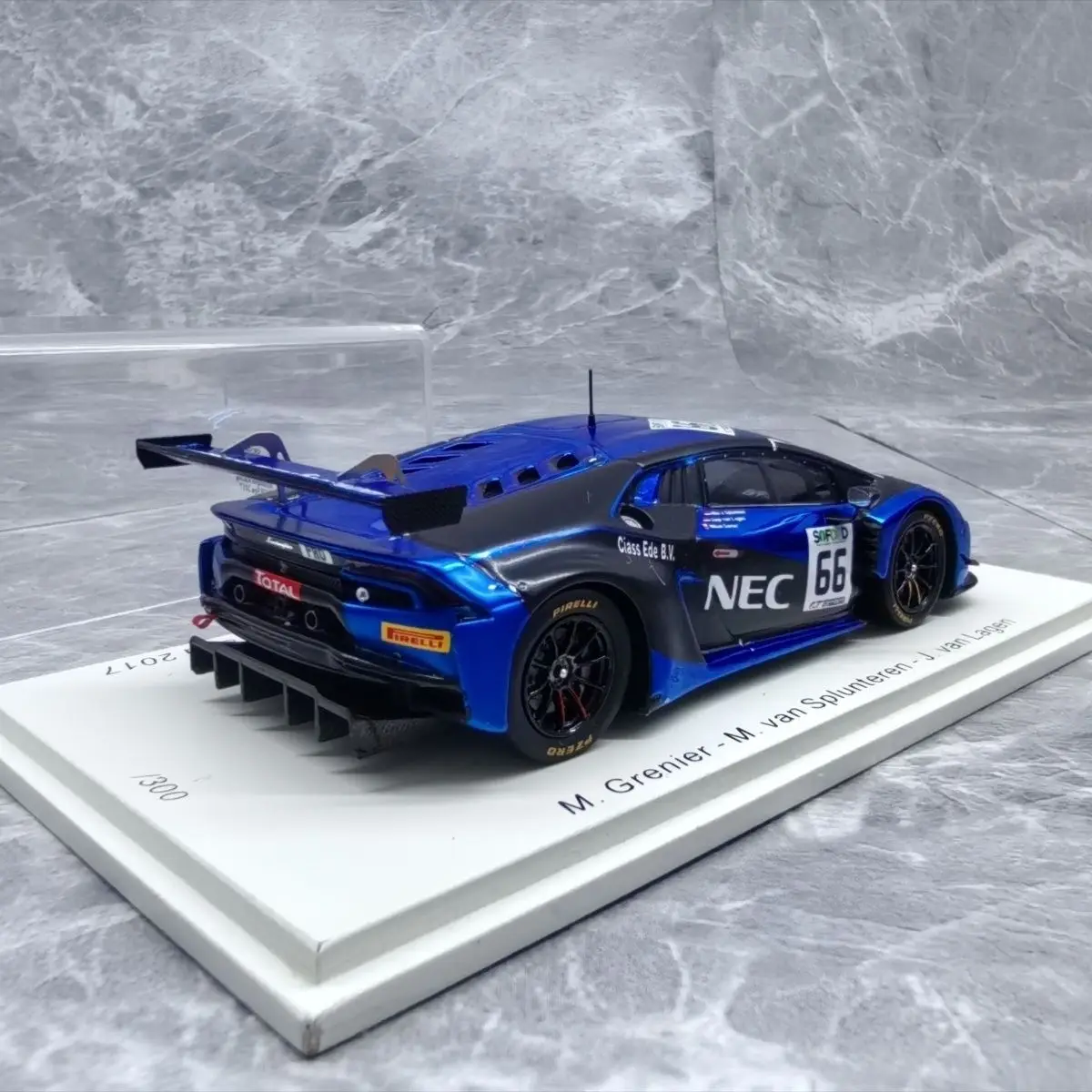 Spark 1/43 Lamborghini Huracan GT3 Attempto 2017 Resin Car Model