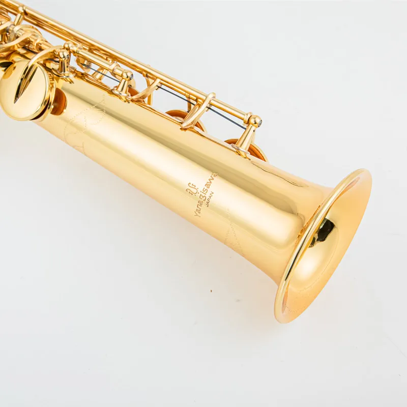 

Made in Japan Soprano Saxophone SWO 37 Nickel silver High Quality Straight B flat Sax Musical Free Shipping with Hard boxs