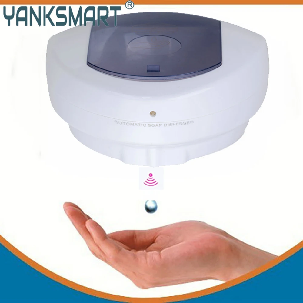 

YANKSMART Automatic Soap Dispenser Touchless Sensor Washing Hand Sanitizer Shampoo Device Wall Mounted Liquid Soap Dispenser