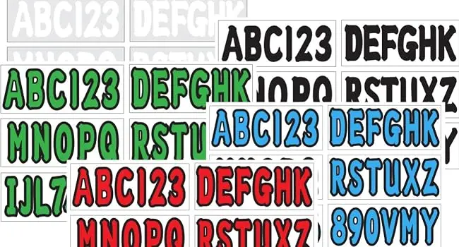 boat decals