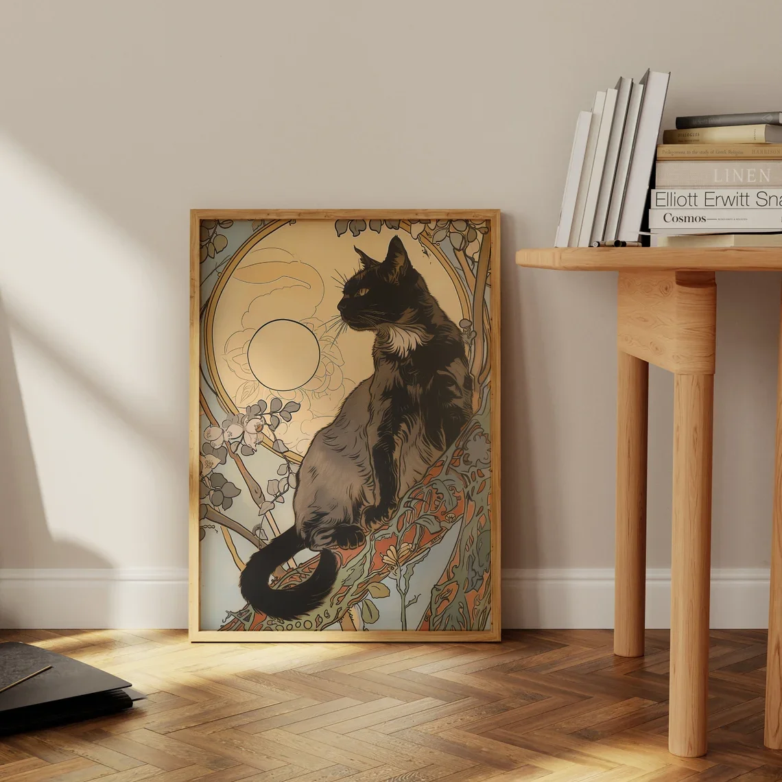 Dekorasi Dinding Kucing Hitam - Family Tree Print ulasan dan harga