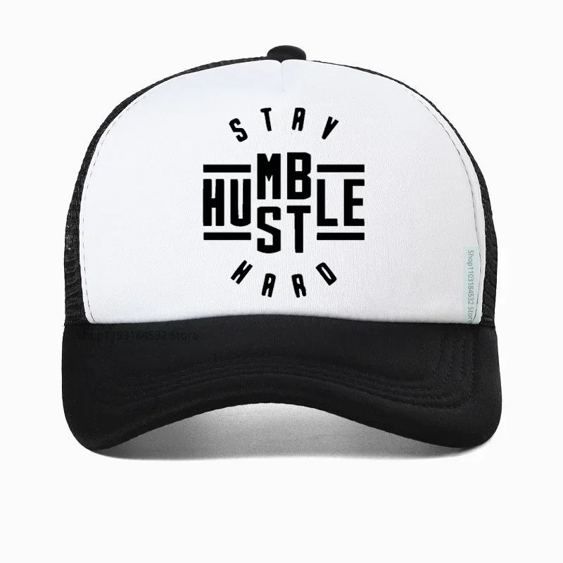 

Stay Humble Hustle Hard Baseball Cap Christian Women Fashion Funny Slogan Grunge Tumlbr Men Adjustable Snapback Hats Garros
