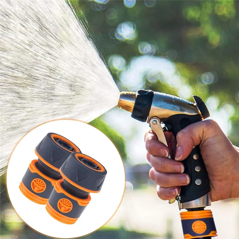 

AB11-8PCS Hose Connector 3/4 Inch, Premium Set, Coupling And Garden Hose Connection High-Quality Hose Coupling For Garden