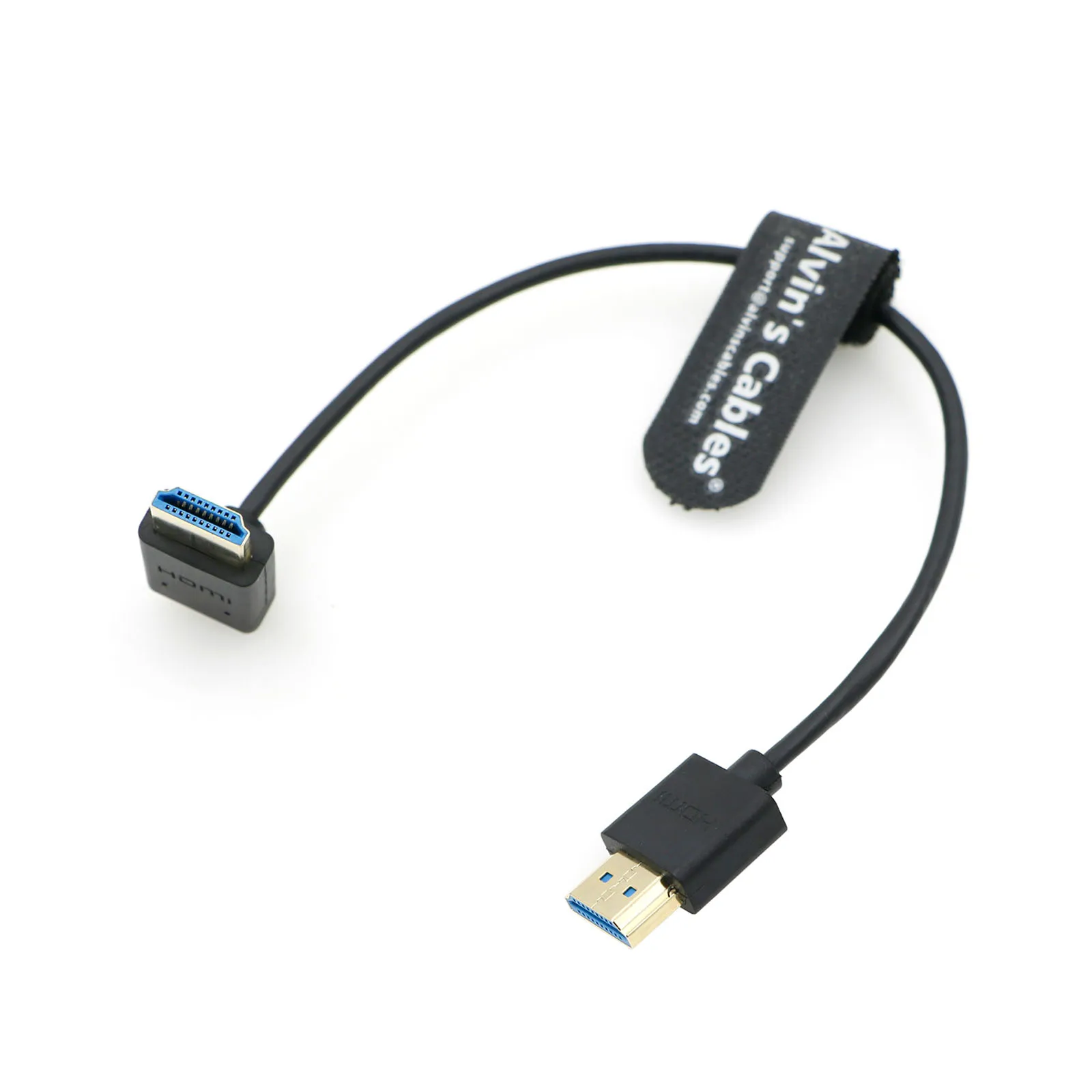 

8K 2.1 HDMI Cable High Speed for Atomos Ninja V Monitor Straight to Down Angle HDMI Cord for Z CAM E2, Sony FS5| FS7