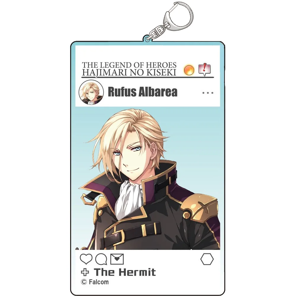 Anime Store The Legend of Heroes Trails into Reverie Lapis Altina SNS Acrylic Keychain Pendant Ornamen Fans Charm Gifts About6cm