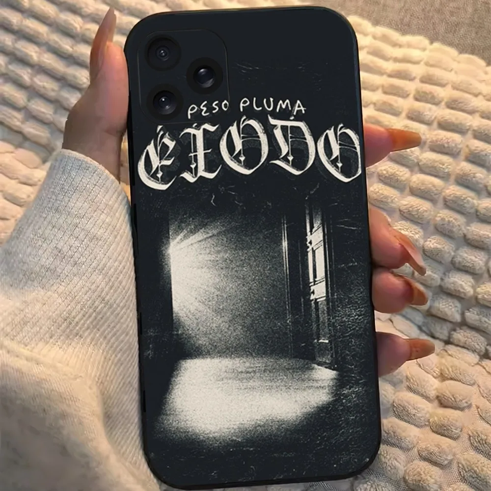 P-Peso Pluma Exodo Phone Case For iPhone 8 11 12 13 14 15 Mini X XR XS PRO MAX Plus Shell