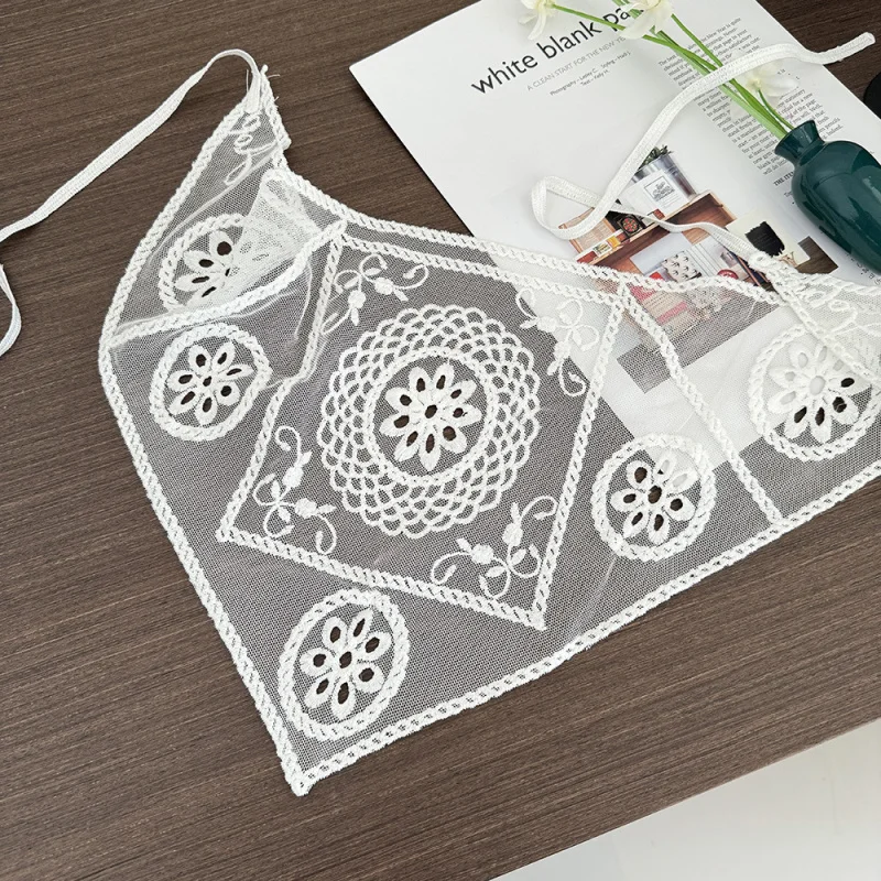 

Женский платок в стиле знаменитостей с ажурным кружевом для отпуска и путешествий, модная резинка для волос, новинка, и другие аксессуары.