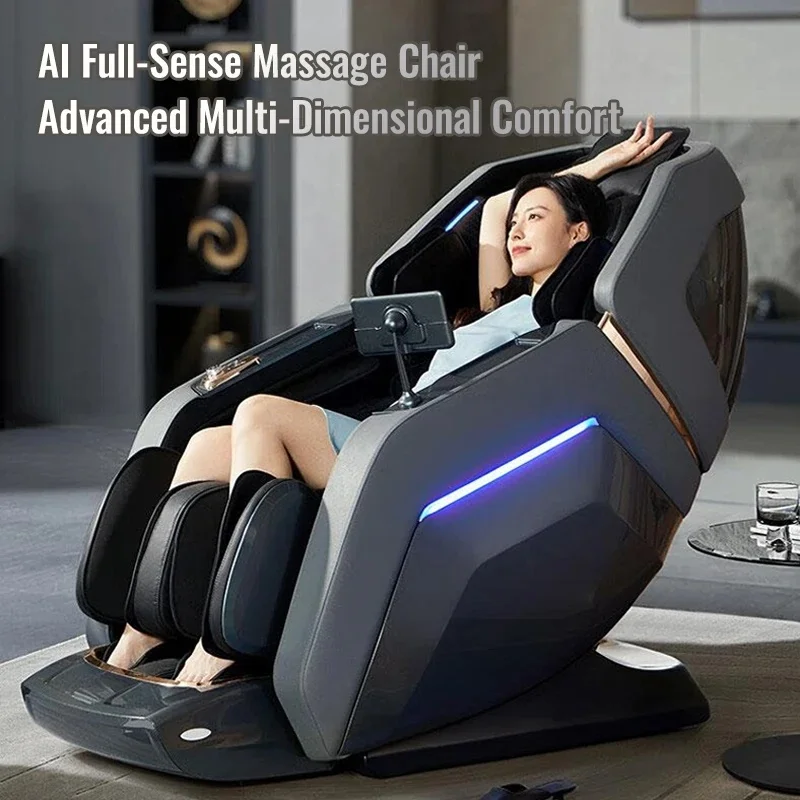 Massage Chair 4D with Zero Gravity Full Body with Voice Control,Back Heating,Bluetooth Speaker,