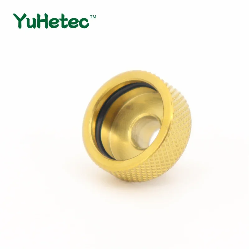 1 PC 510 ถึง 810 เคล็ดลับหยดสแตนเลสอะแดปเตอร์ปากเป่าความร้อน-ป้องกันถังอุปกรณ์เสริมเงินสีดําสีเหลือง Rainbow