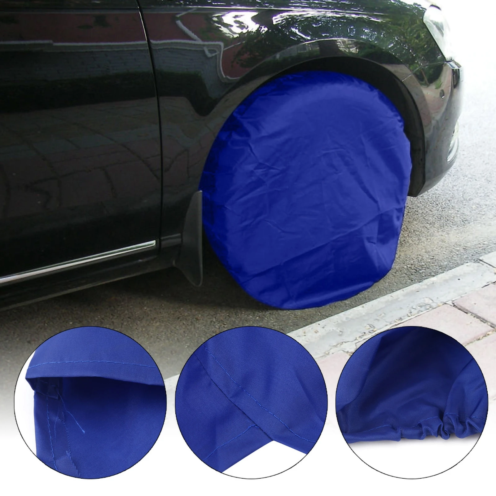 

4pcs 32 Inch Wheel Tire Covers Car Wheel Protective Covers for RV Truck Car Camper Trailer RV Tire Covers Tire Cover Wheel Cover
