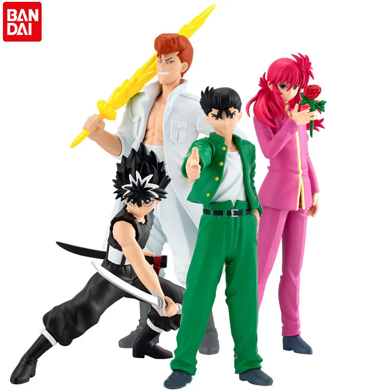 

Bandai HG Yu Yu Hakusho Kuwabara Kazuma Yuusuke Urameshi Fleeting Shadow Kurama Figure Collection Anime Action Model Toys Gift