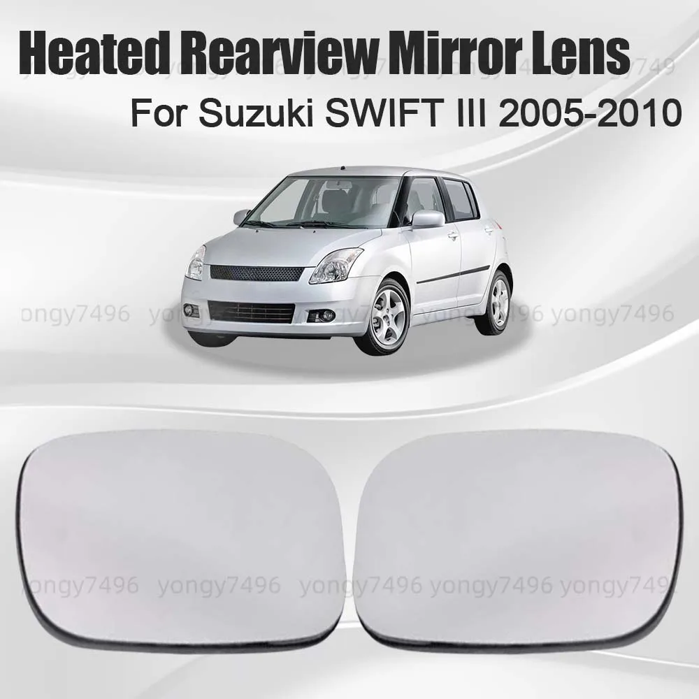 

Car Wide Angle Heated Rearview Mirror Lens For Suzuki SWIFT I 2005 2006 2007 2008 2009 2010 Car Rearview Accessories Car Upgrade