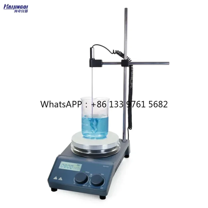 WSQ Digital Magnetic Stirrer Heating Function High Efficiency Heating Plate Uniform Mixing OEM Customizable 5L Capacity for 4