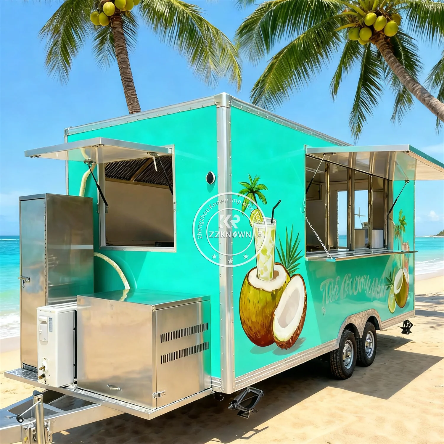 

Concession Mobile BBQ Bakery Food Truck Fully Equipped Ice Cream Hotdog Cart Outdoor Catering Food Trailer For Sale