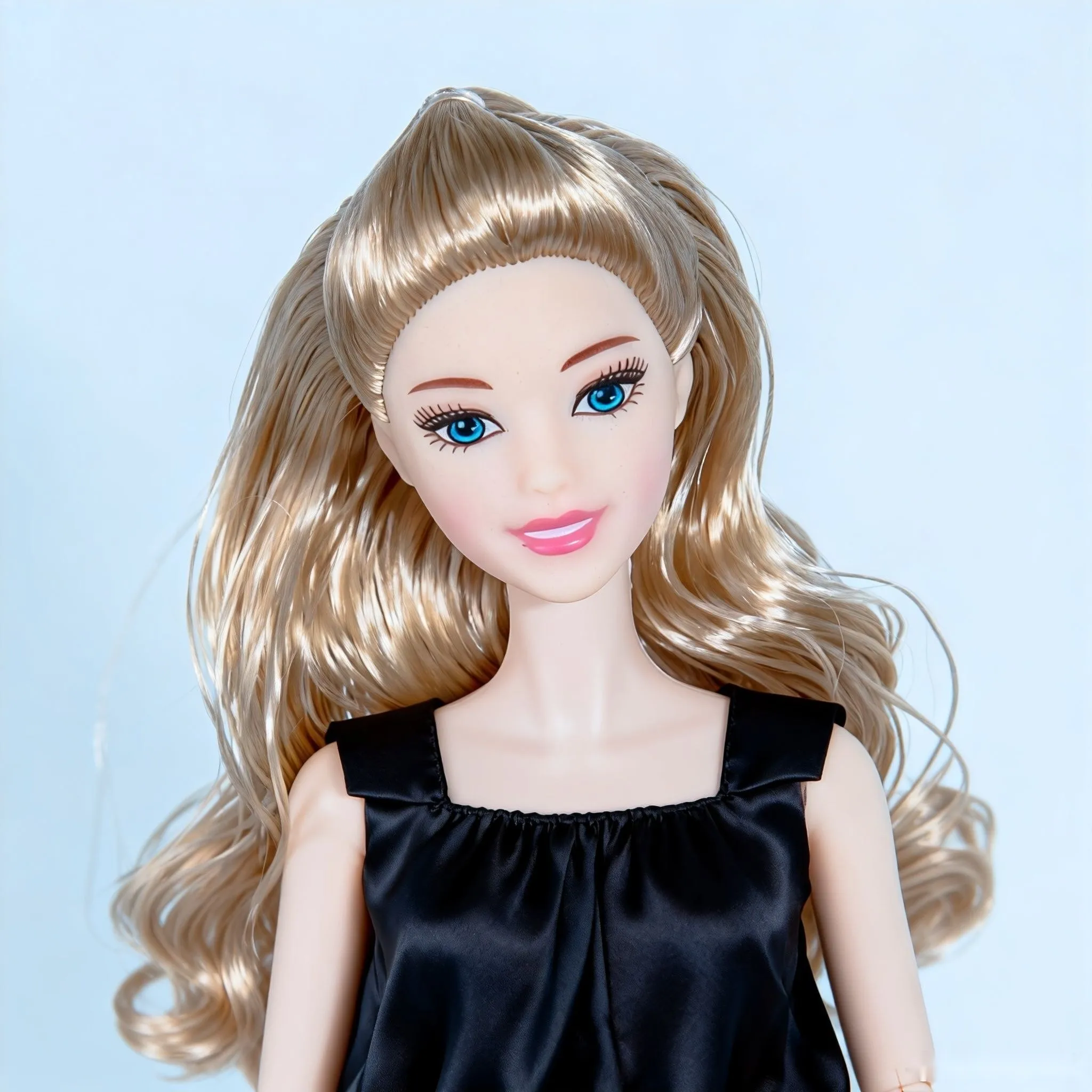 Boneca BJD Supermodelo Colecionável em Escala 1/6, Estátua Articulada Posável, Maquiagem Exquisita, Presente DIY Sem Roupas