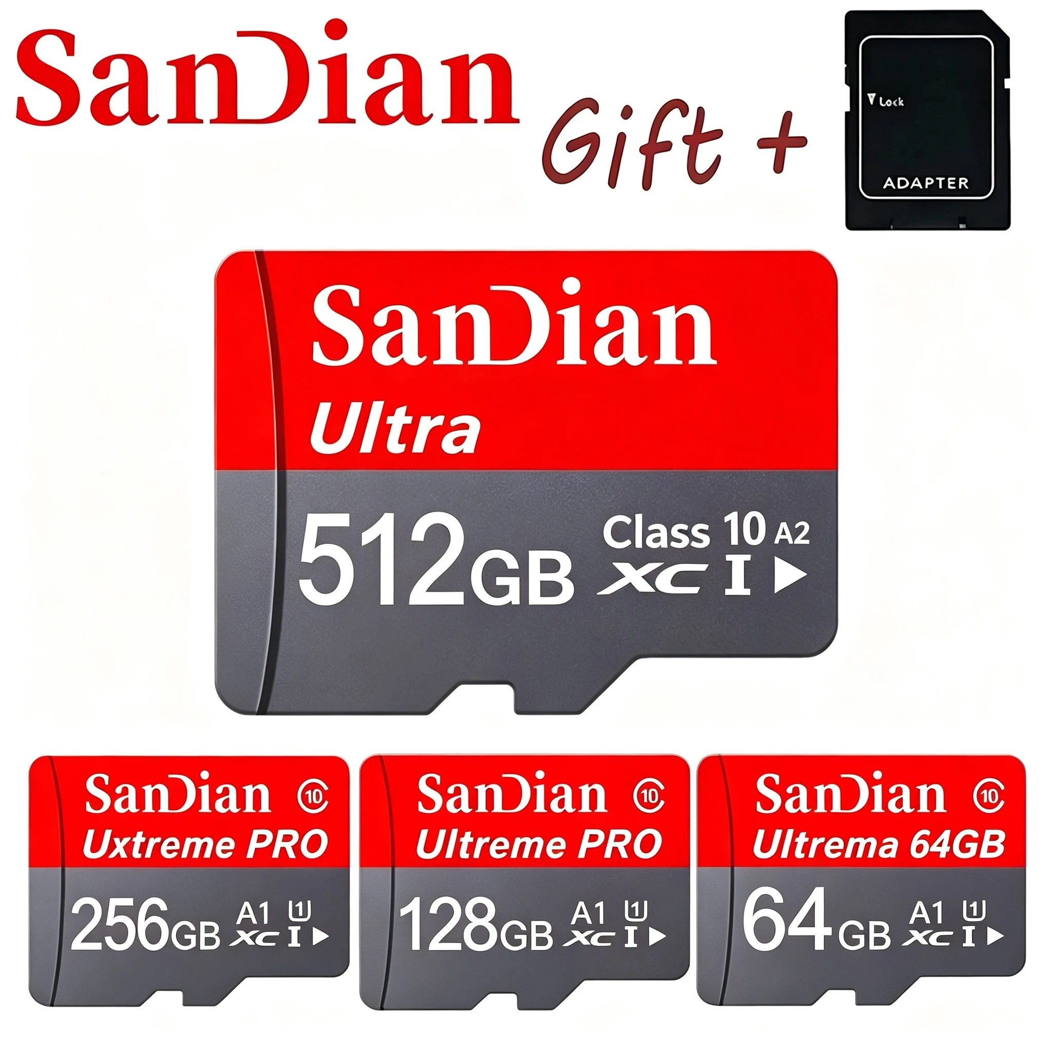 Gaming Console For Phone - SD Cards 256GB 128GB 32GB TF
