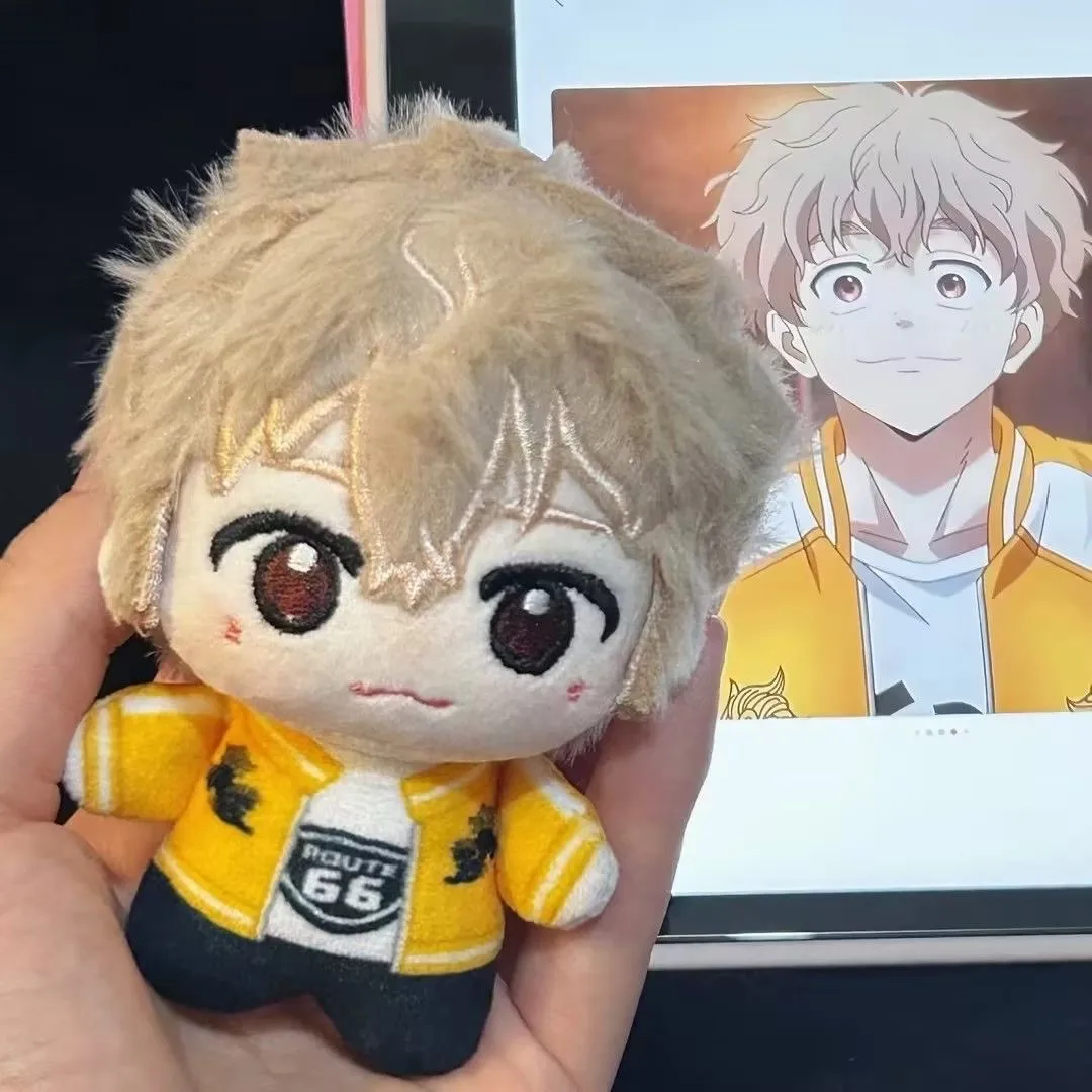 10 cm KAJI REN Anhänger Puppen Mini weicher Plüsch WIND BREAKER Kiryu Mitsuki Schlüsselanhänger Taschenanhänger Urlaub Geburtstagsgeschenk