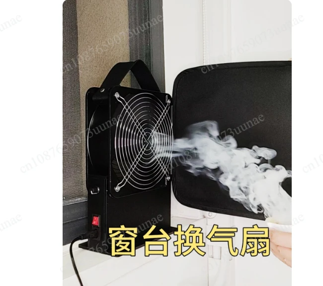 Bathroom ventilation fan Window sill Ventilation fan Welded exhaust fan Vertical, ultra-thin