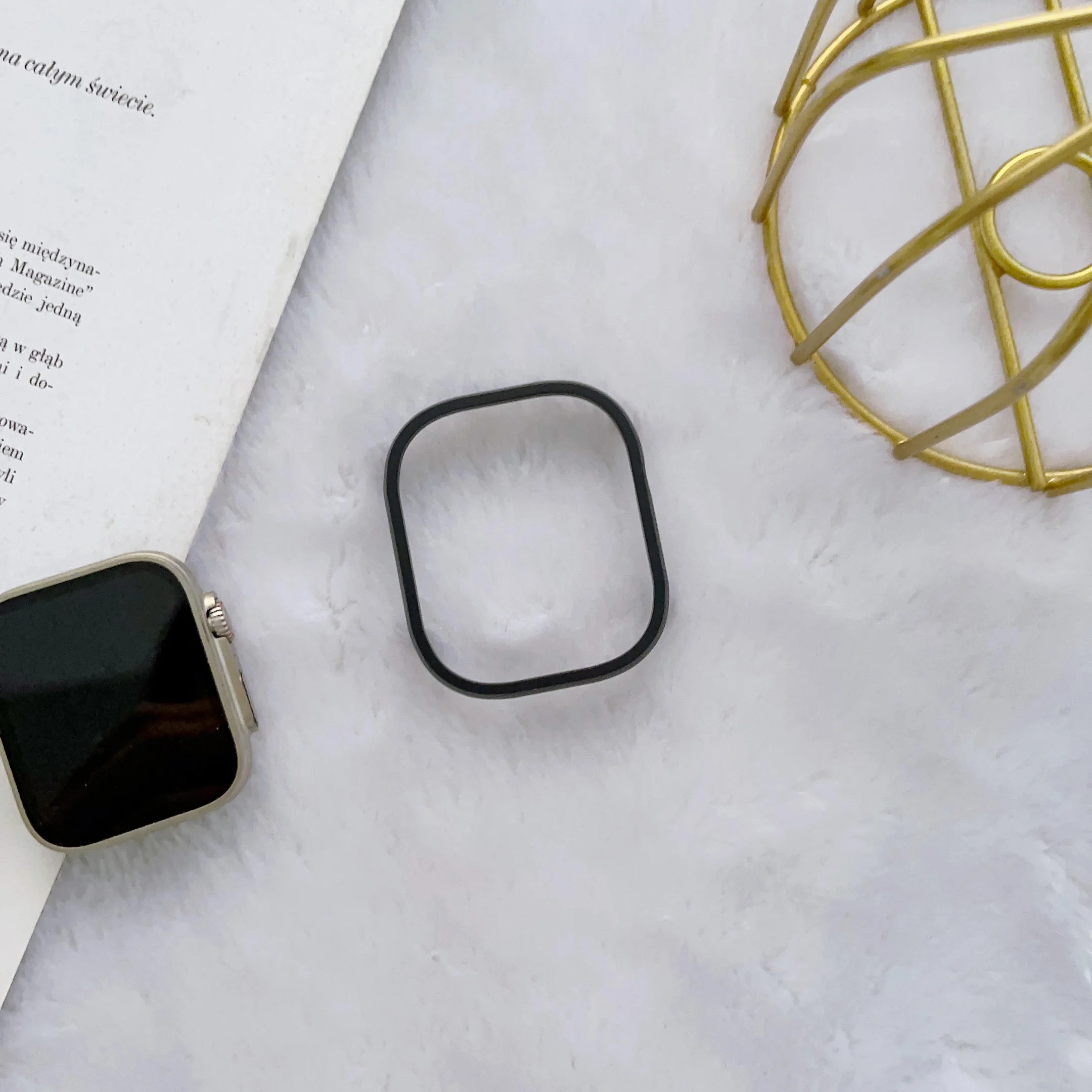 接続された時計ケース,スマートウォッチ用の超軽量アルミニウムケース,Apple 8,49mm