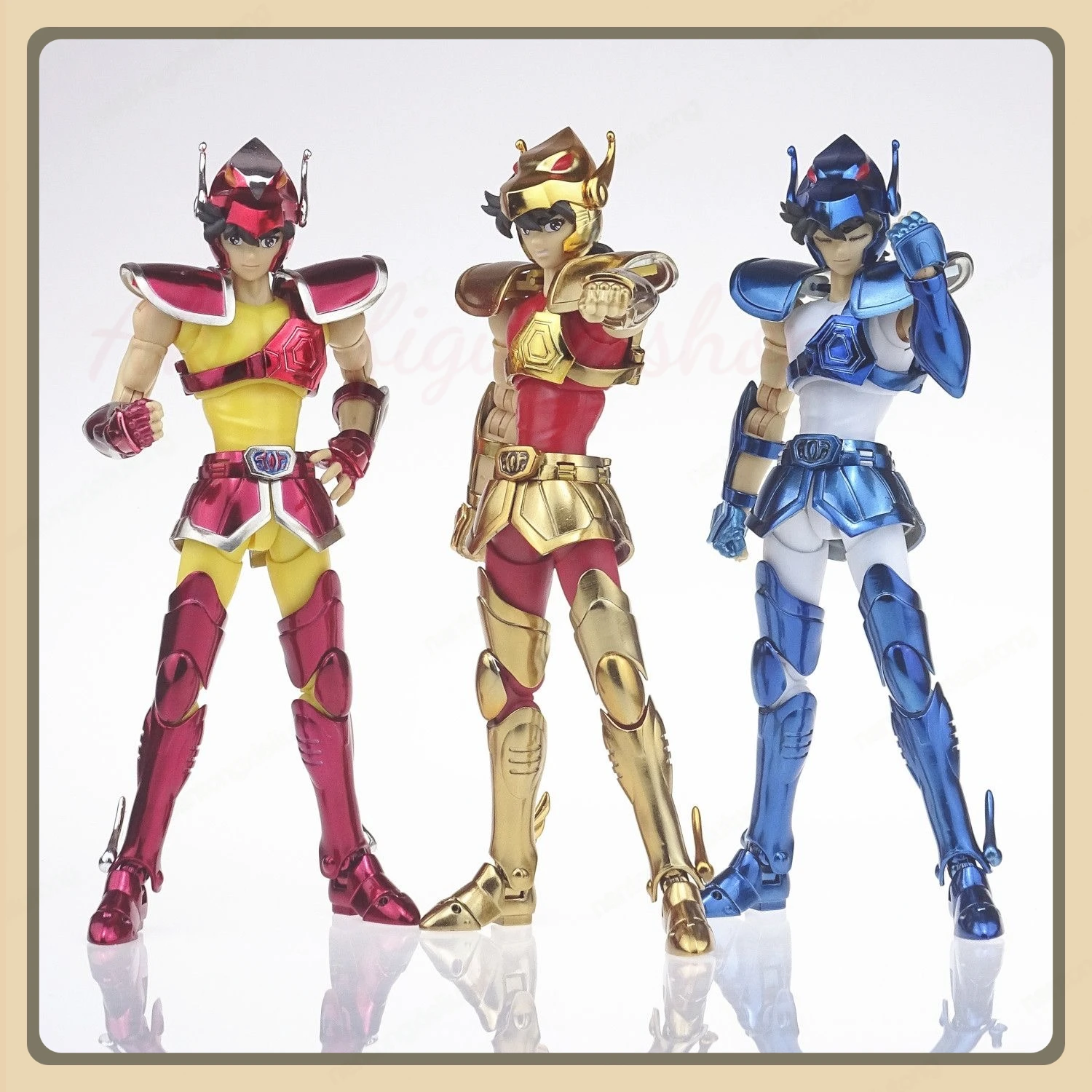 

【In Stock】GT Saint Seiya Myth Cloth EX Tomato Colored Pegasus Holy Clothes Myth Action Figure