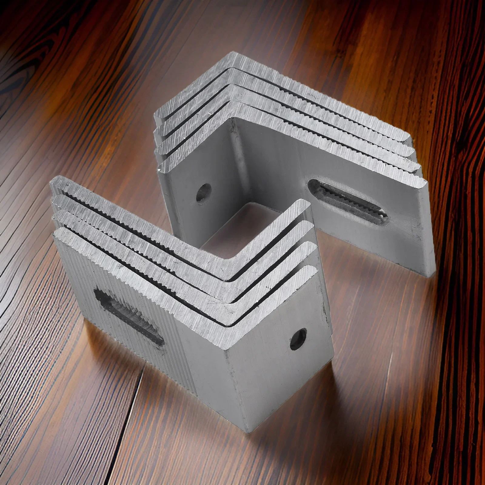 

4/8 шт. монтажные кронштейны для солнечной панели, комплект для крепления на плоскую крышу, фотоэлектрический 90-градусный L-образный кронштейн, крепления для солнечных панелей, аксессуары