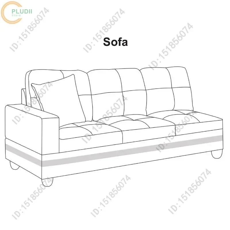 Sofás de couro sintético cinza escuro, conjunto de sofá de 3 peças para sala de estar, sofá secional moderno em forma de L para apartamento de luxo ​   Escritório de estúdio