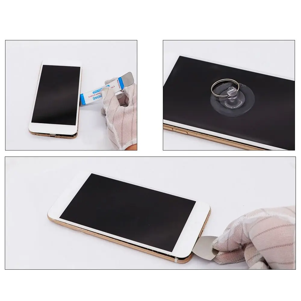 8PCS/Set Practical Stainless Steel Metal Spudger High Quality Practical Crowbar Opening Screen Pry Bar Laptop Tablet