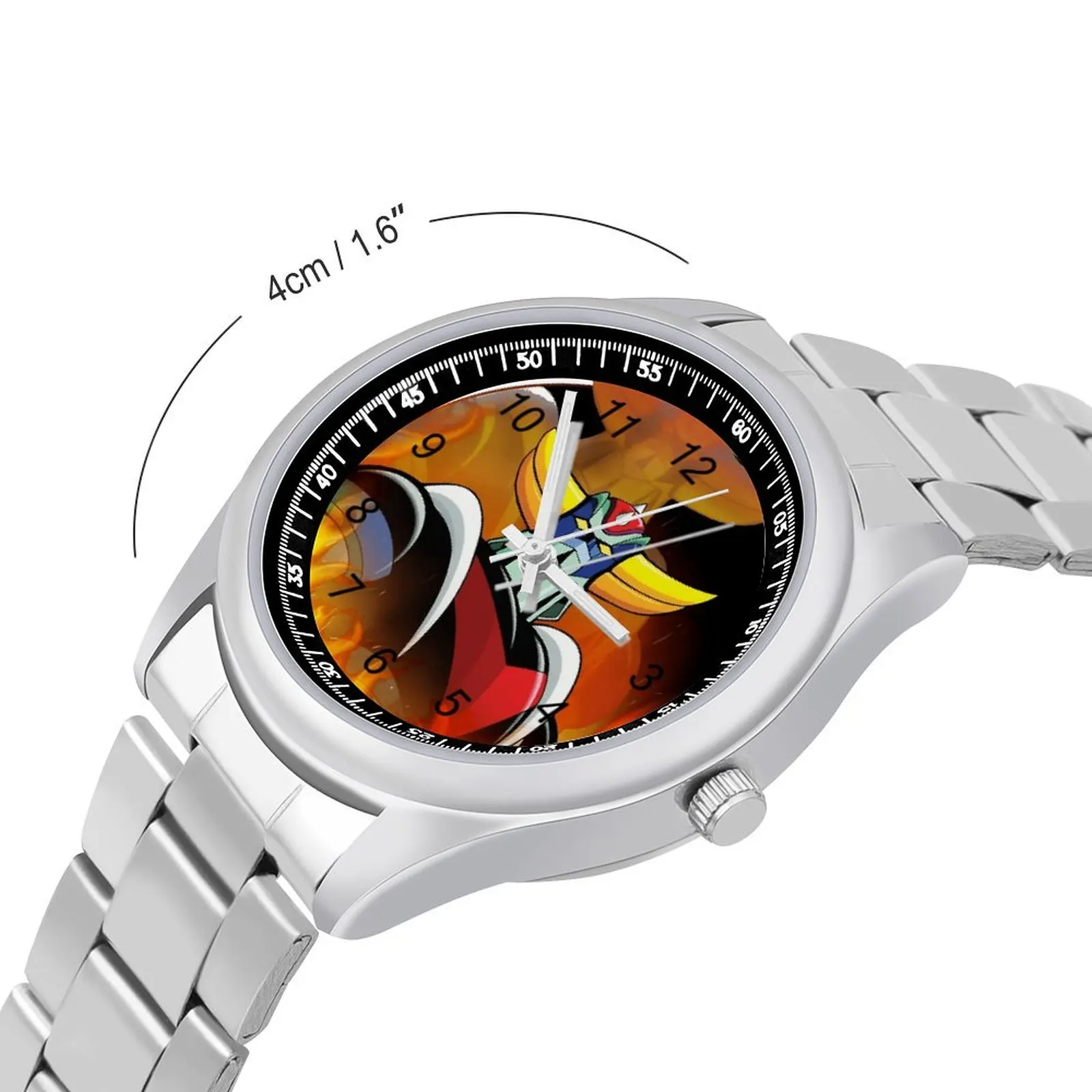 Anime Goldorak Quartz Watch Ufo Robot Grendizer Stainless Design Wrist Watches Female Home Original Promotion Wristwatch