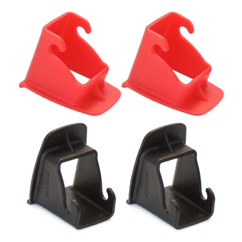 Interfaces Belt Latch Guide, 2Pcs Car Seat for ISOFIX Interfaces Buckle Fixed Guide Grooves Car Seat BracketConnector D7YA